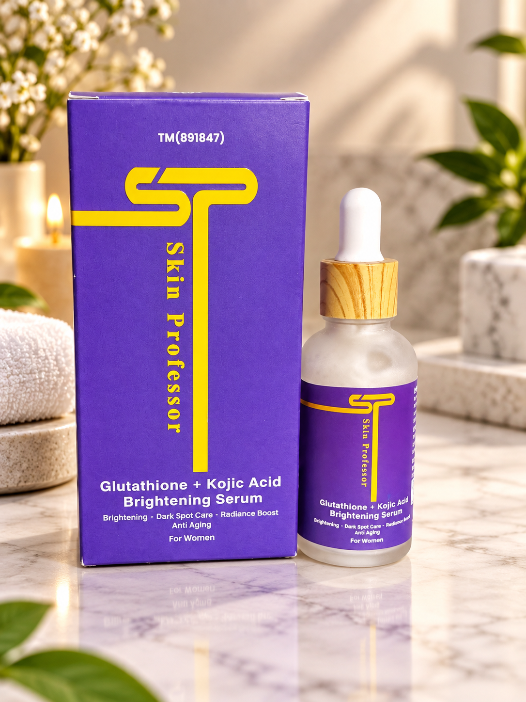 Glutathoine + Kojic Acid Brightining serum (W)