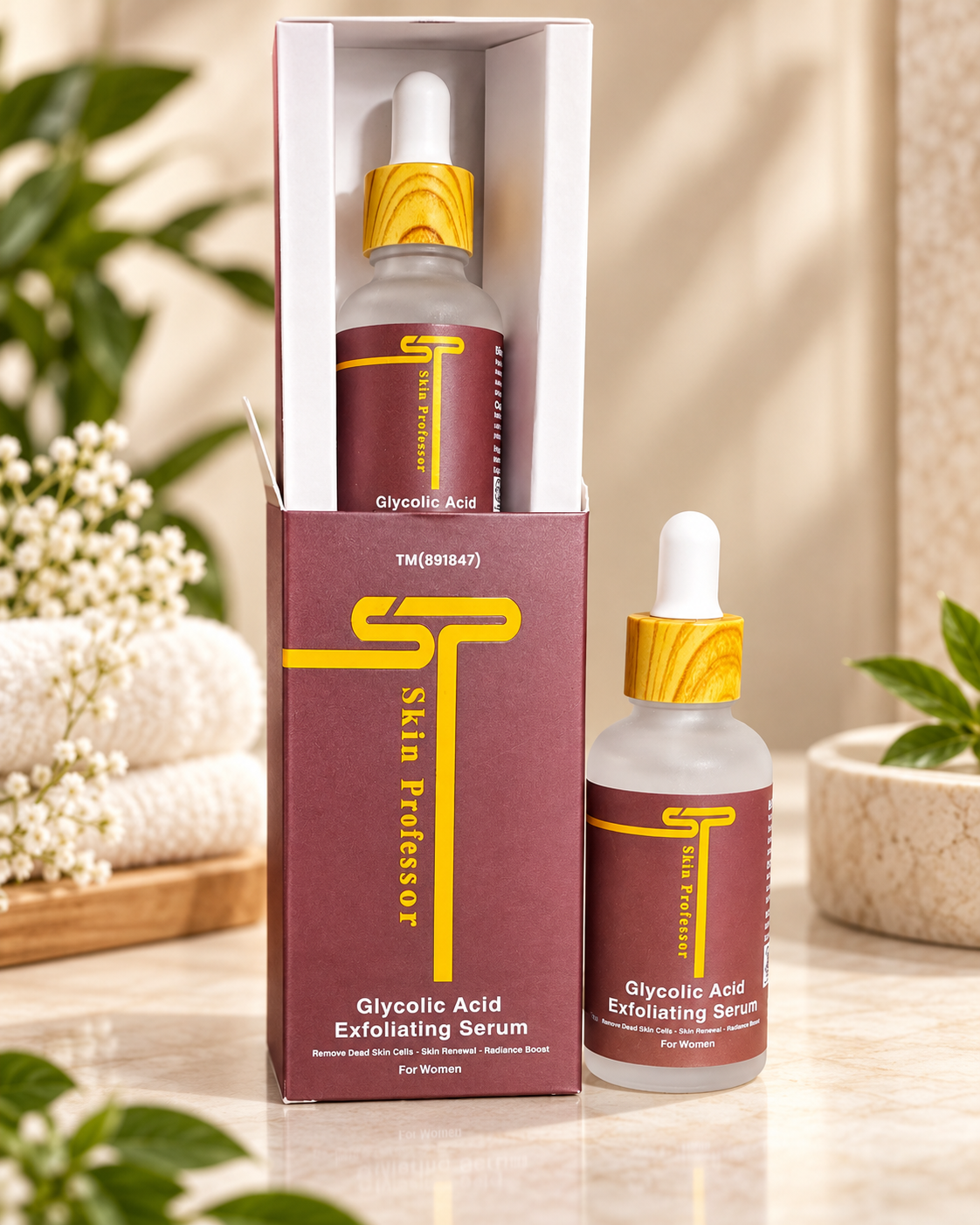 Glycolic Acid Exfoliating Serum (W) - Image 3