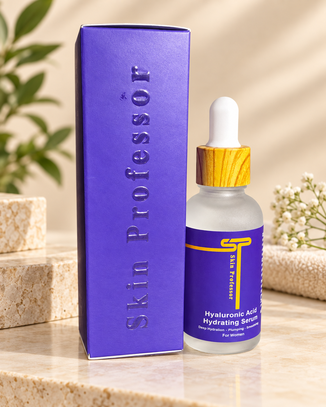 Hyaluronic Acid Hydrating Serum - Side
