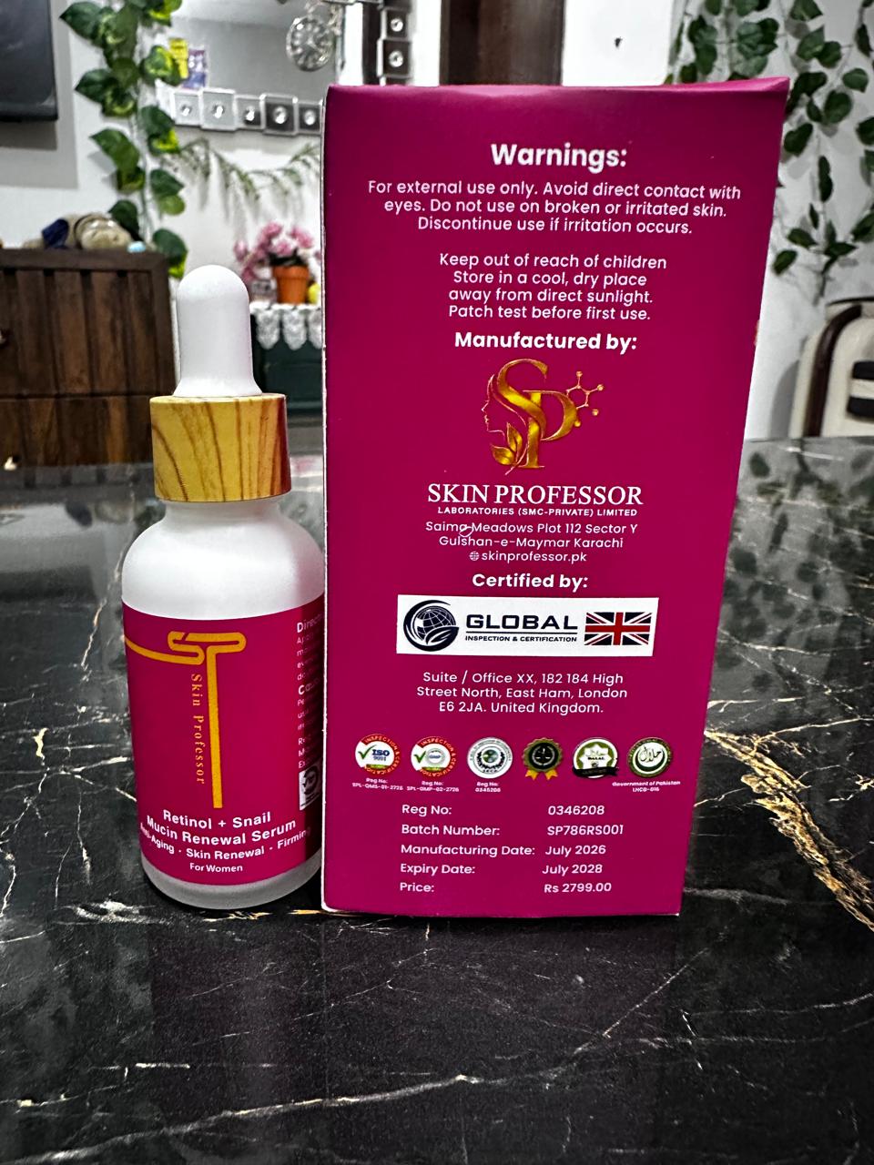 Retinol + Snail Mucin Renewal Serum - Image 3